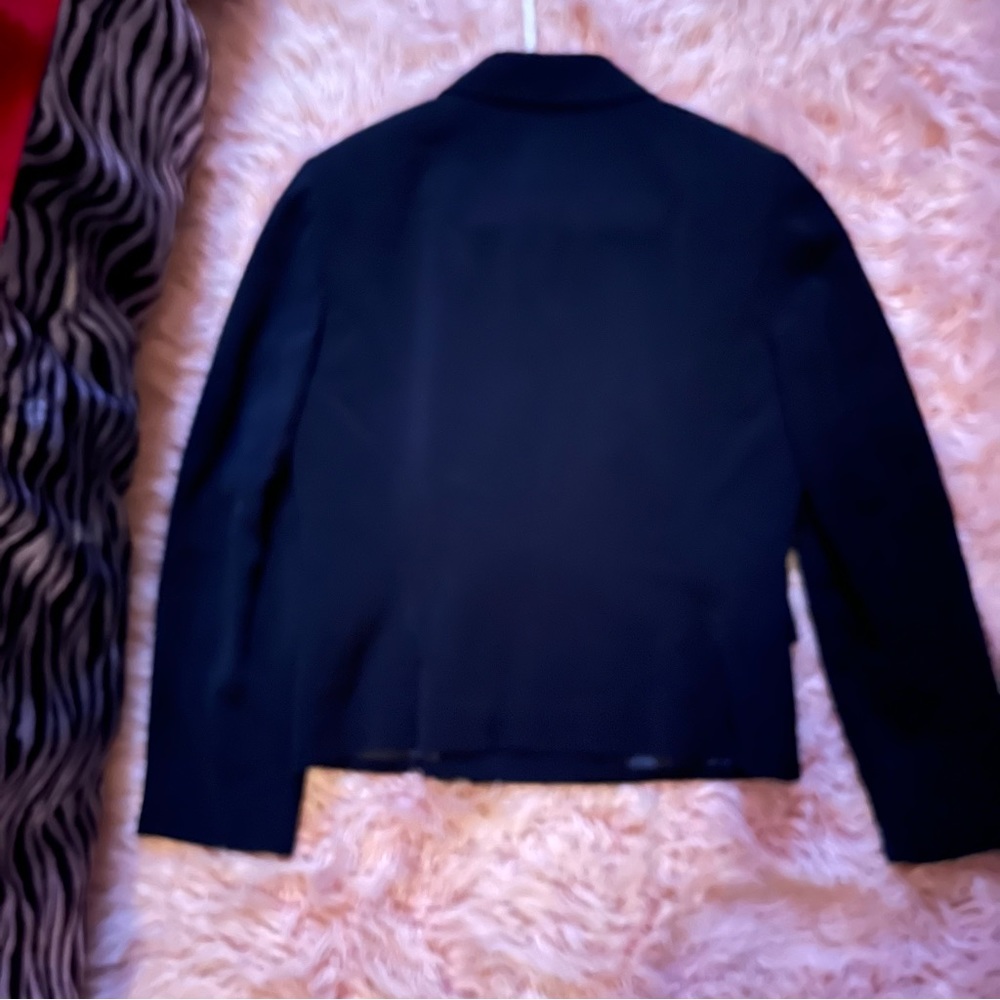 Navy Blue Double Breasted Jacket - image 2